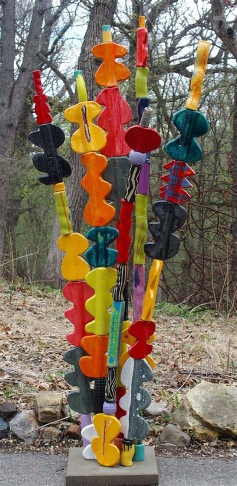 Garden art pole on sale. 34+ Good Colorful Peace Poles Design Ideas For Your Garden ...