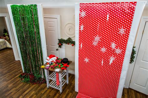 Diy paper poppy photo backdrop. DIY Holiday Photo Booth | Home & Family | Hallmark Channel