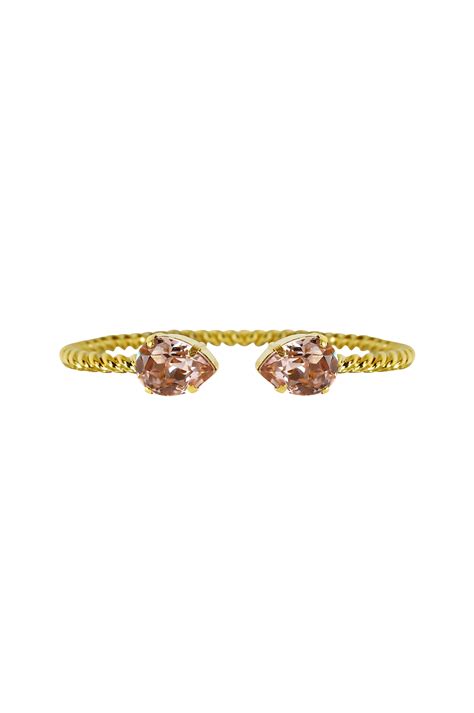 Caroline Svedbom Armband Mini Drop Bracelet Gold Guld Armband