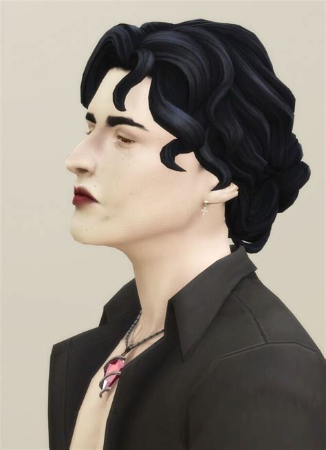 Sims 4 Male Curly Hair Cc