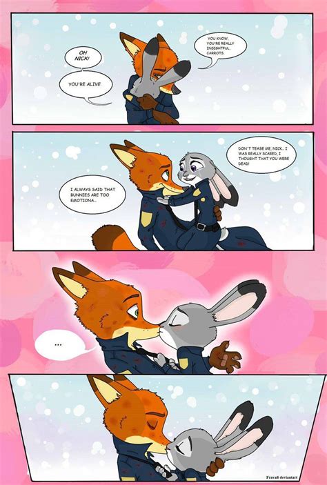 Too Emotional By Frava8 On Deviantart Zootopia Nick And Judy Disney
