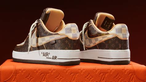 Virgil Ablohs Louis Vuitton X Nike Air Force 1s E Z Rock To Sothebys