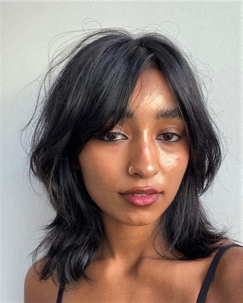 50 Most Trendy And Flattering Bangs For Round Faces In 2024 Hadviser