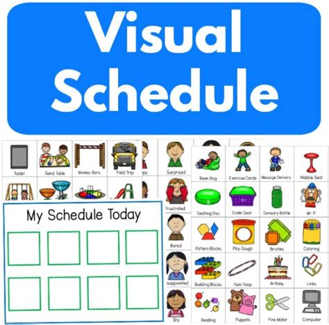 Importance Of Incorporating Visual Schedules And Supports Abc