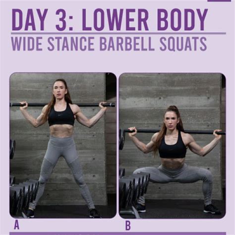Wide Stance Squat By Christina H Exercise How To Skimble