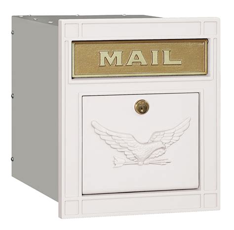 Column Mailbox Insert Locking Or Non Locking White Eagle