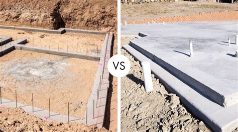 House Foundation Vs Concrete Slab Pros And Cons Cost Comparison