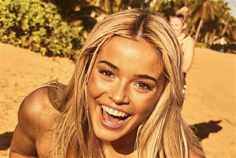 lsu gymnast olivia dunne has nip slip during si swimsuit photoshoot page 5 of 5