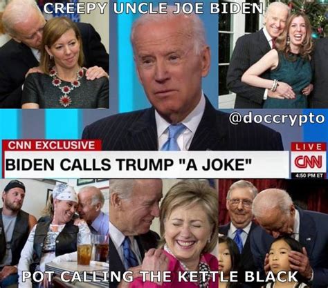 Creepy Uncle Joe Biden Calls Trump A Joke — Steemit