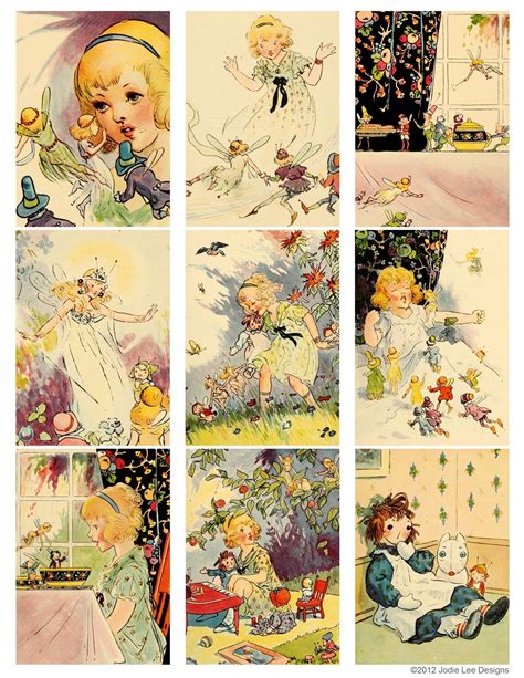 1236 x 1600 · jpeg. childrens book fairies | Vintage fairies, Free vintage ...