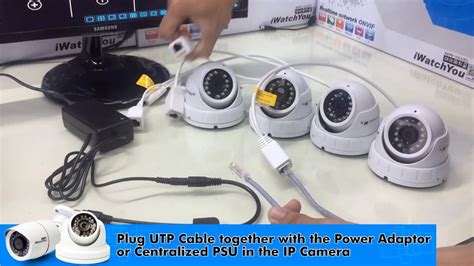 How To Install CCTV IP Camera Using Network Switch Hub IWatchYou CCTV