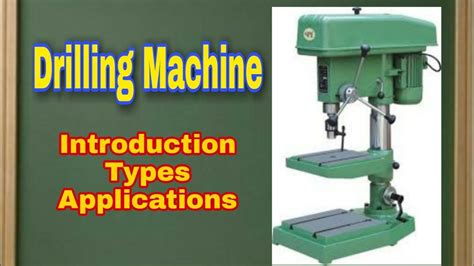 Types Of Drilling Machines Mechanical Engineering Youtube