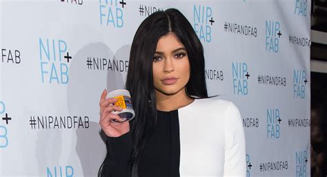 Kylie Jenner Celebrates Her Partnership With Nip Fab Kylie Jenner