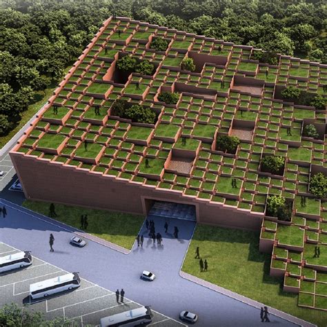 sanjay puri architects designs indian university with accessible stepped green roof designlab