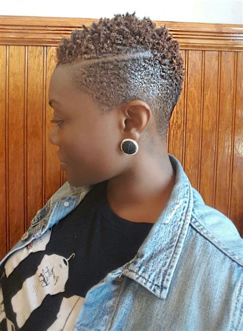 Love My Tapered Twa With A Part Twa Taperedcut Naturalhair