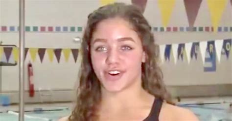 High School Swimmer Who Was Disqualified For How Bathing Suit Fit Her