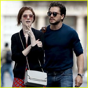 Kit Harington Wife Rose Leslie Seen Together For First Time Since His Rehab Stay Kit