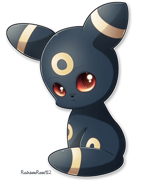 Chibi Umbreon By Rainbowrose912 On Deviantart