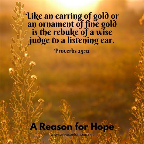 Proverbs A Reason For Hope With Don Patterson