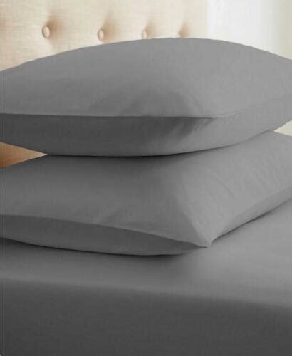 Set Of Ienjoy Home Collection Premium Ultra Soft Standard Pillowcases Gray Ebay