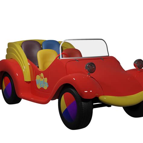 The Wiggles Big Red Car 1997 Cgtrader