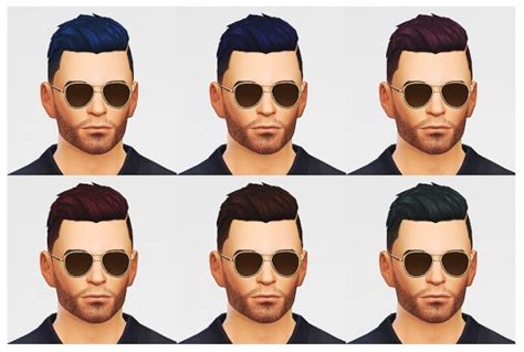 Sims 4 Hairs ~ Lumia Lover Sims Combed Over Slicked Hairstyle