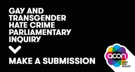 Submission Form Nsw Parliamentary Inquiry Into Gay And Transgender Hate Crimes 1970 2010