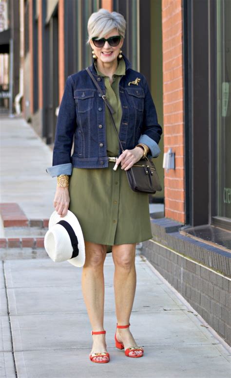 Timeless Classic Shirtdress Style At A Certain Age