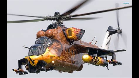 Russian Hind Gunship Fastest Most Heavily Armed Military Helicopter