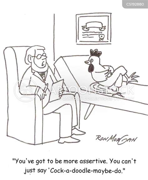 Assertiveness Cartoons And Comics Funny Pictures From Cartoonstock