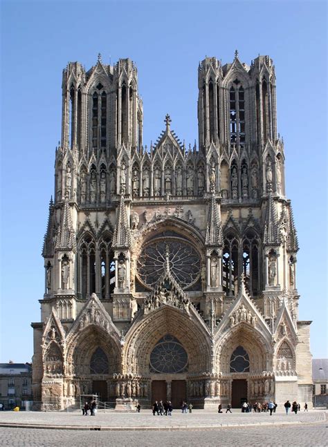 Reims Cathedral Gothic Architecture Unesco France Britannica
