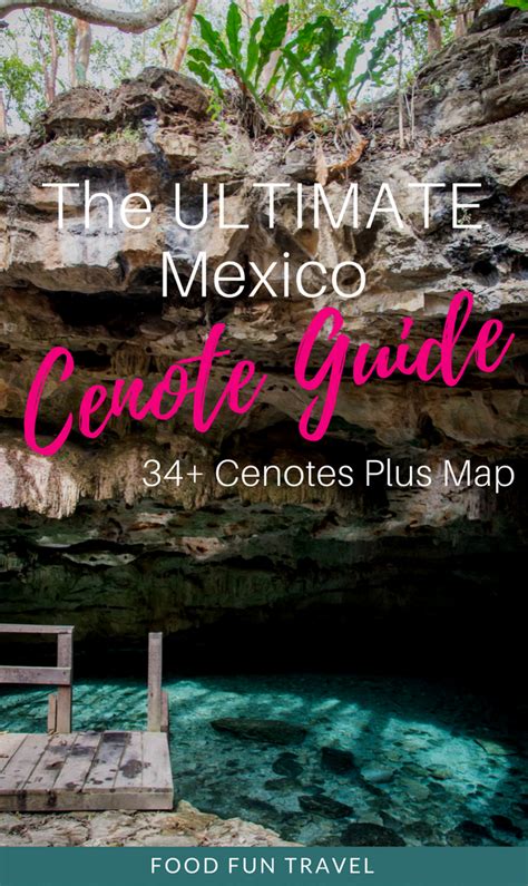34 Best Cenotes Riviera Maya Cancun Tulum Playa Del Carmen W Map