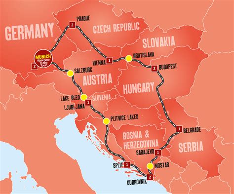 Croatia Tours Eastern Europe Tours From Munich Expat Explore Europe
