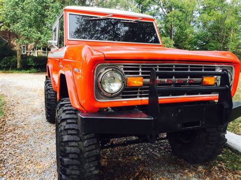 1971 Ford Bronco Automatic Beautifully Restored Classic Ford Bronco