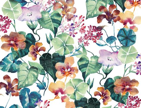 Botanical Patterns On Behance