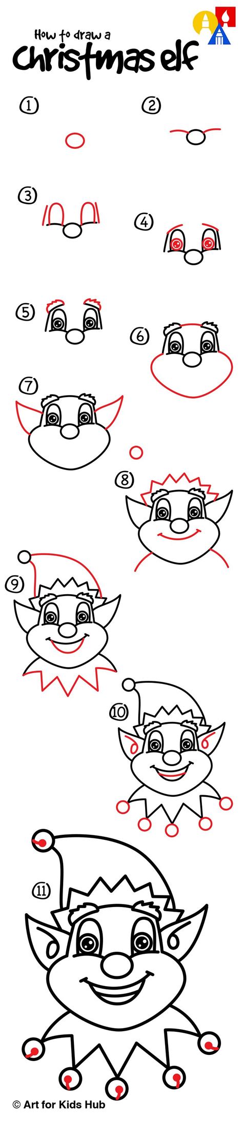 Check spelling or type a new query. How To Draw A Christmas Elf Face - Art For Kids Hub ...