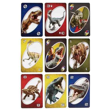 Shop mario bros uno & more. Uno Cartas Jurassic World
