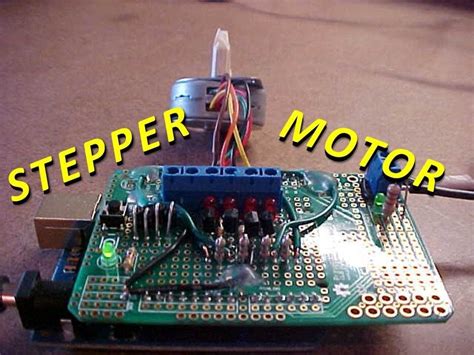 How To Control A Stepper Motor With An Arduino Uno Arduino Stepper