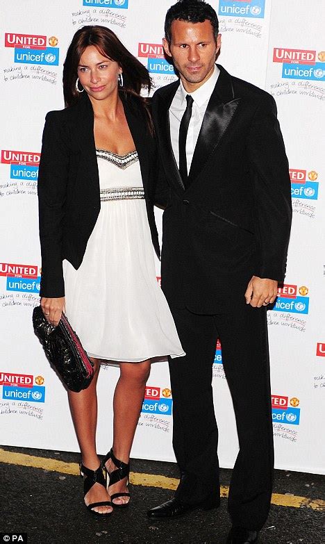 top football players ryan giggs with wife stacey cooke pictures images