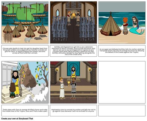 The Iliad Storyboard By Dwaynesmith