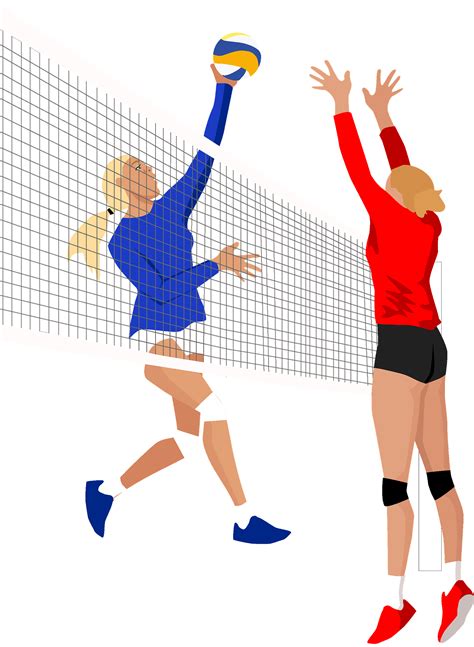 Spielsysteme Volleyball Clipart