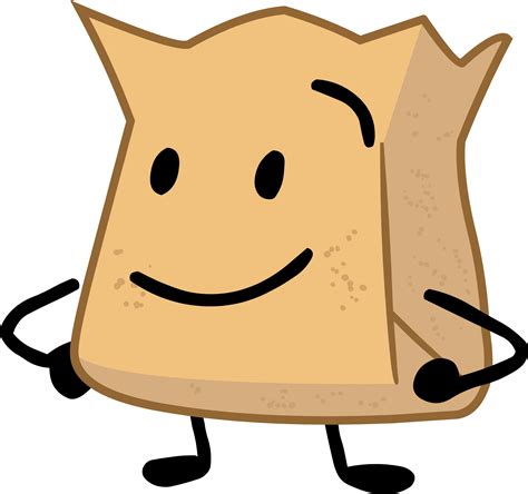 Paper Bag Bfb Crushed Wiki Fandom