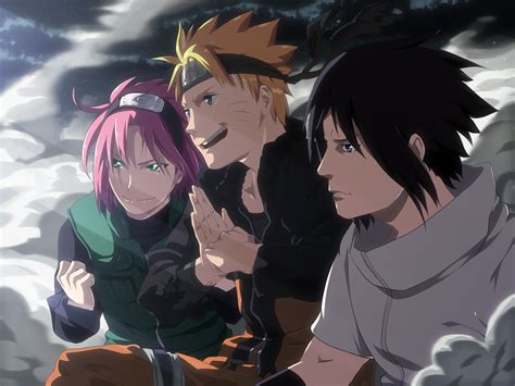 Papel De Parede Naruto Shippuuden Uchiha Sasuke Sakura Haruno