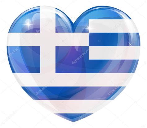 Greek Flag Heart — Stock Vector © Krisdog 40611847
