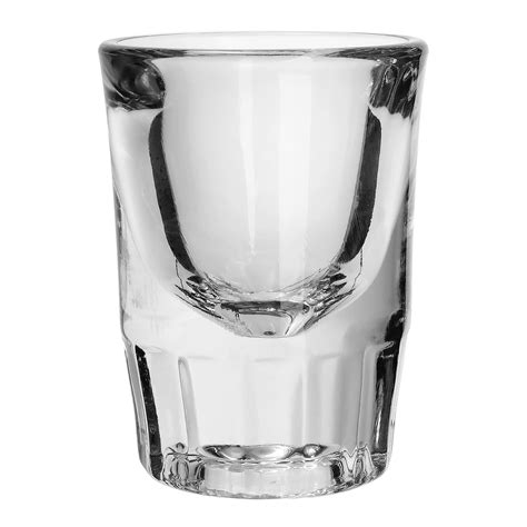 libbey 5127 1 5 oz fluted whiskey shot glass