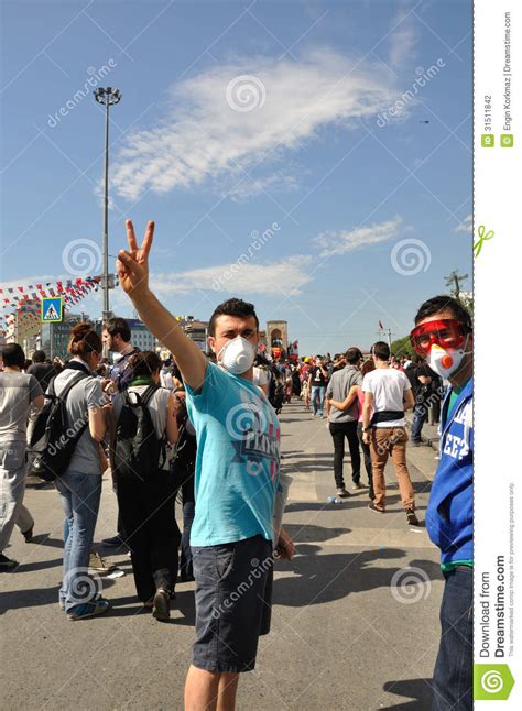 Gezi Park Protests In Istanbul Editorial Photography Image Of