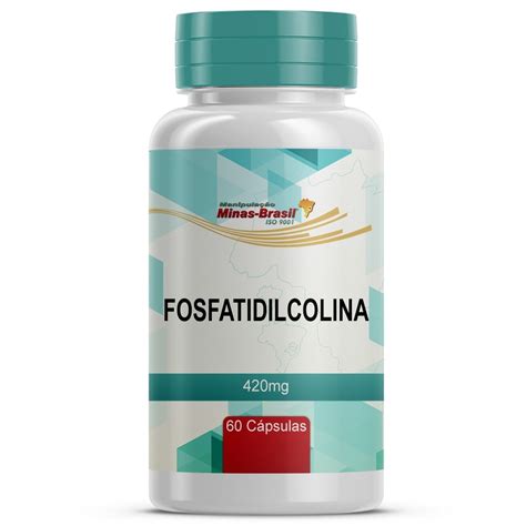 Comprar Fosfatidilcolina 420mg 60 Cápsulas Drogaria Net