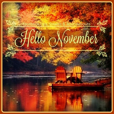 Pin By Patricia Hamm On Months Hello November Months In