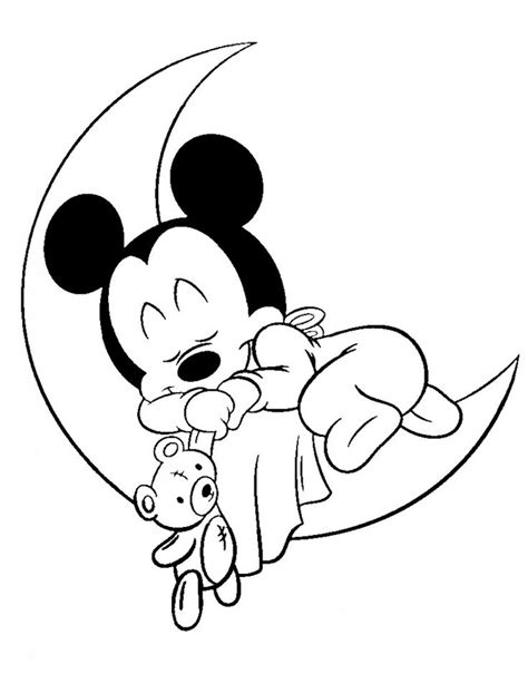 Currently, i suggest mickey mouse coloring pages for you, this content is similar with cute animal coloring pages. Baby Mickey Mouse Coloring Pages (With images) | Mickey ...
