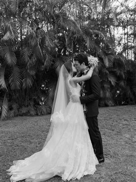 Just Married In Paradise See The First Photos From Miles Teller And Keleigh Sperrys Elegant
